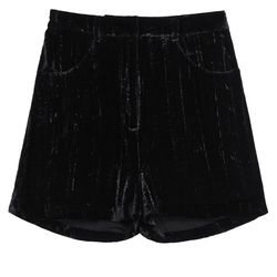 Velvet shorts, $65