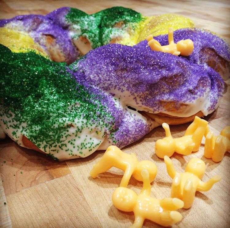 Baked &amp; Wired king cake