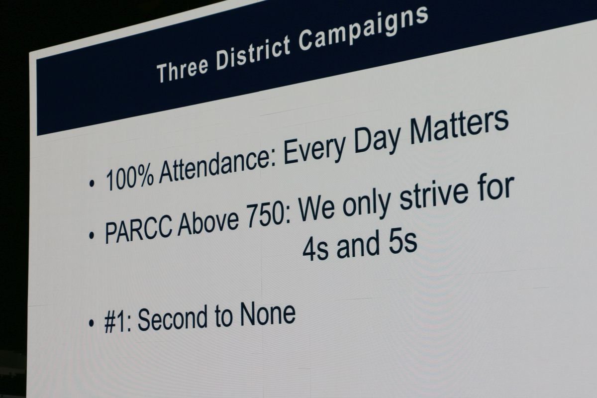 Superintendent León announced three district campaigns during an all-staff meeting in August, but provided few details.
