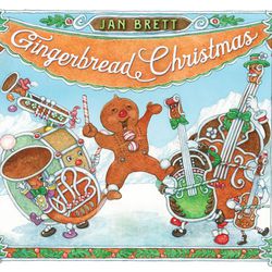 "Gingerbread Christmas" is by author and illustrator Jan Brett.