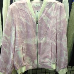 Helmut Lang printed zip jacket, $68