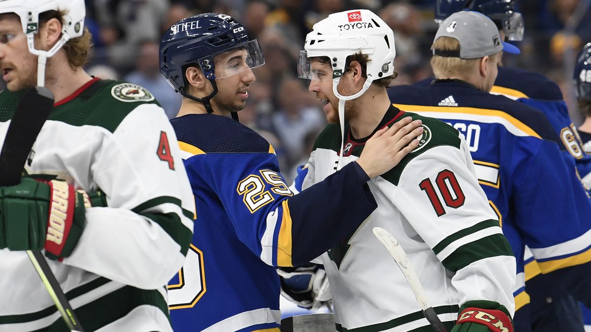 NHL: Stanley Cup Playoffs-Minnesota Wild at St. Louis Blues