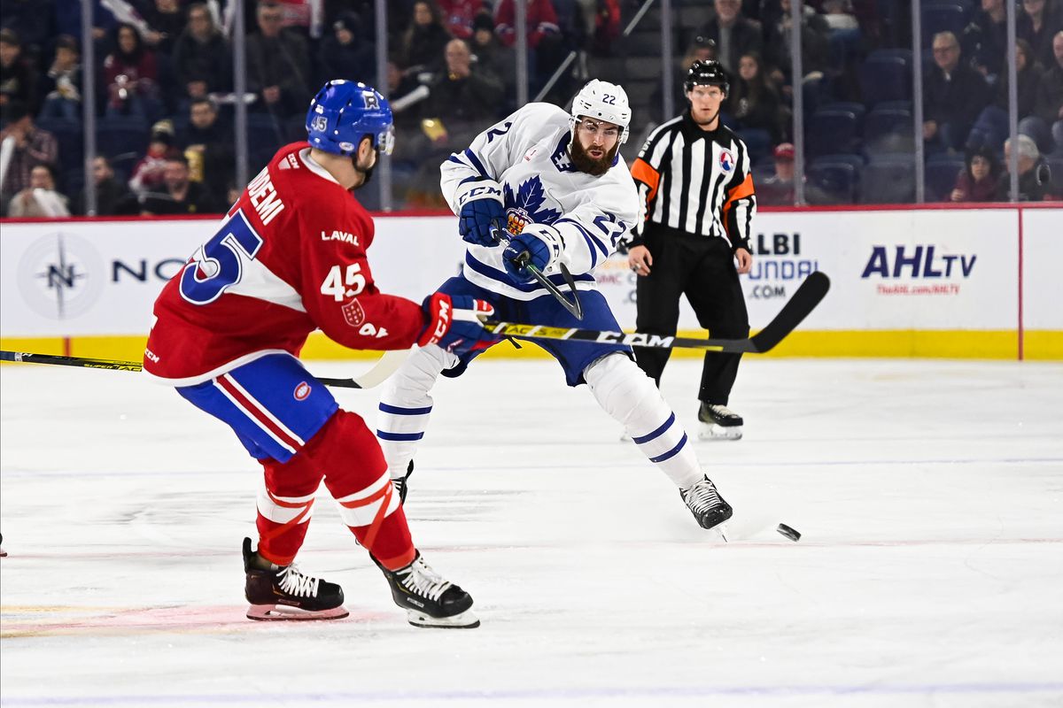 AHL: DEC 28 Toronto Marlies at Laval Rocket