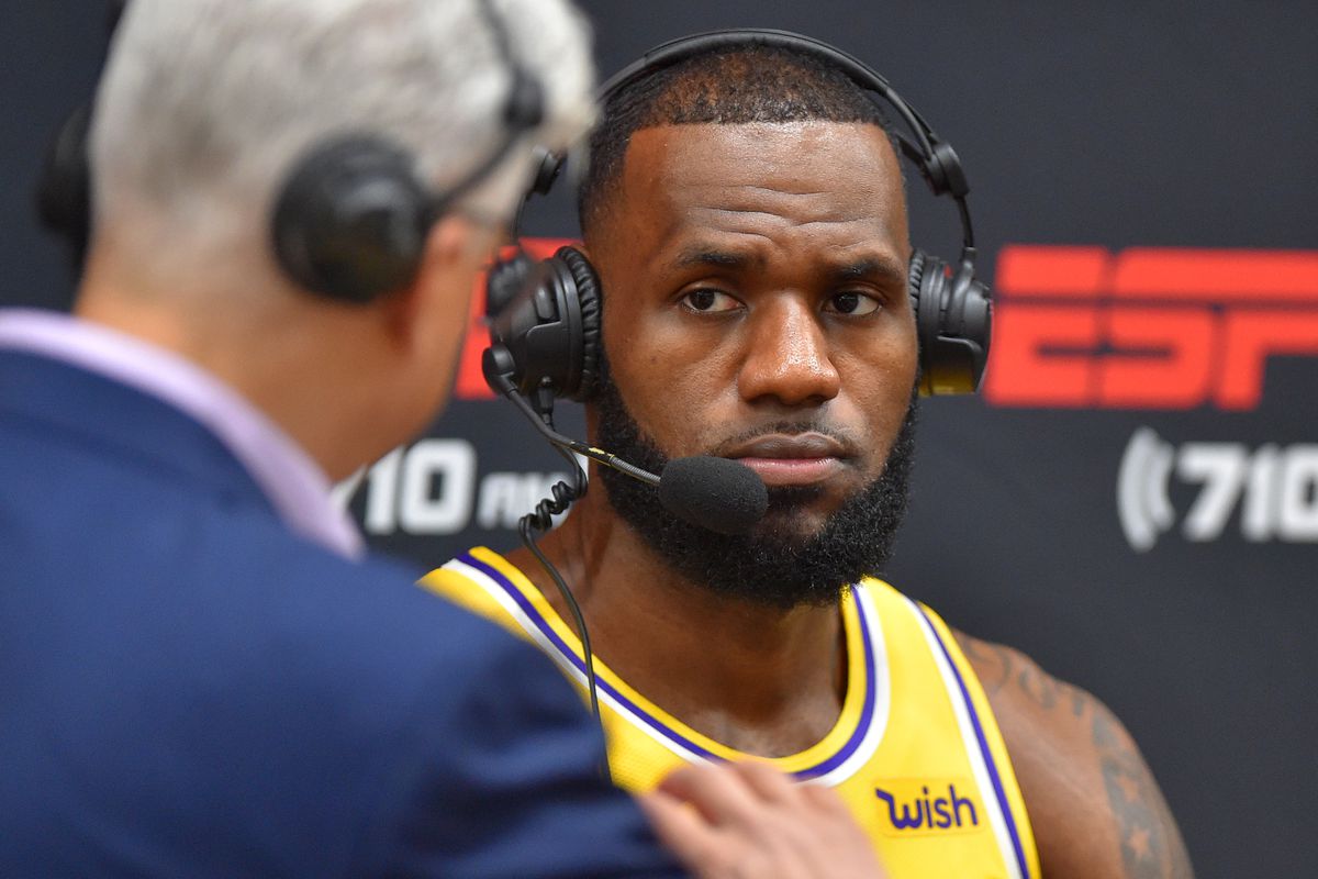 LeBron James And The Los Angeles Lakers Media Day