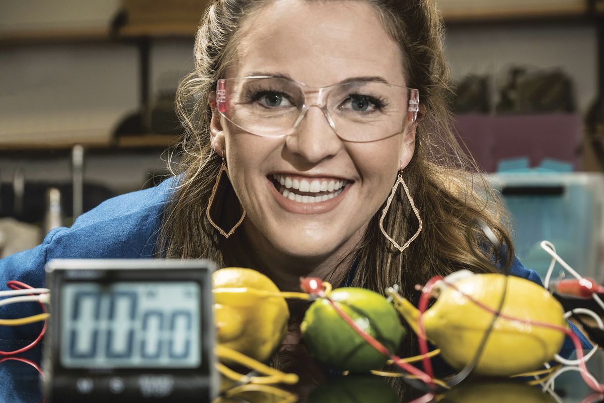 University of Texas chemistry professor Kate Biberdorf, better known as Kate the Chemist, who’s well-known from appearances on “Today” and others shows, is out with her first books for kids. One offers safe experiments to try at home. The other is the first in a fiction series.