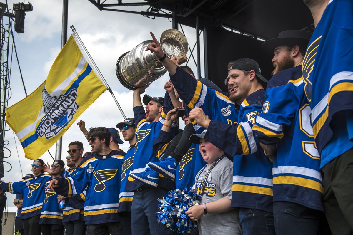 St Louis Blues Victory Parade &amp; Rally
