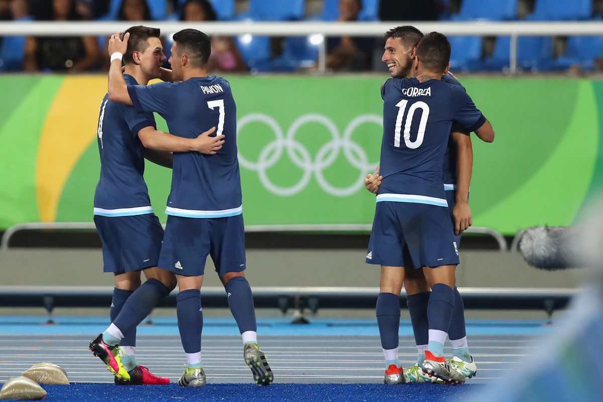 Argentina v Algeria: Men's Football - Olympics: Day 2