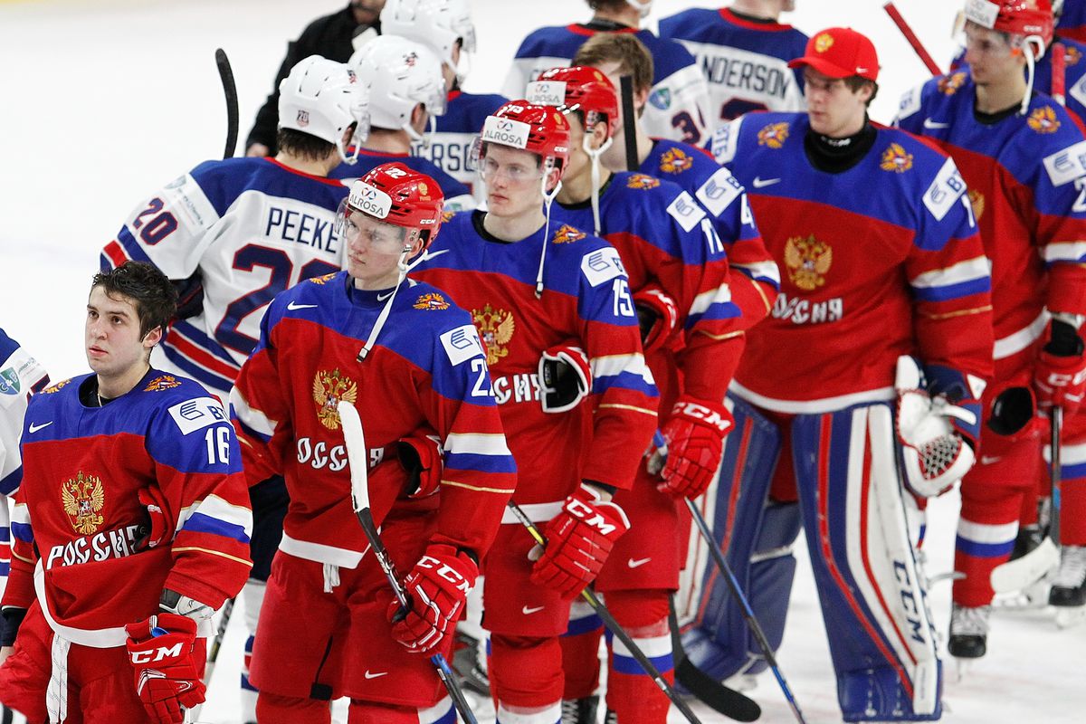 Russia vs United States: Quarterfinal - 2018 IIHF World Junior Championship