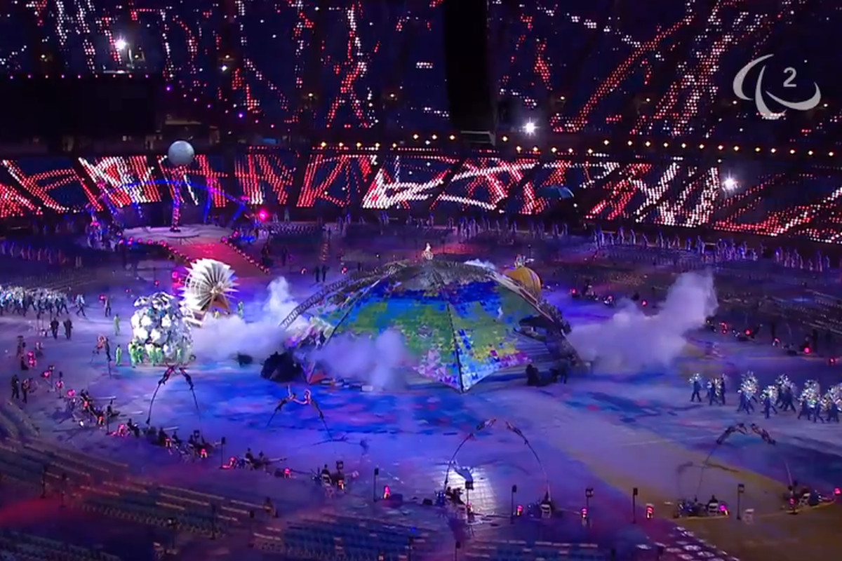Higgs boson at Paralympics opening ceremony