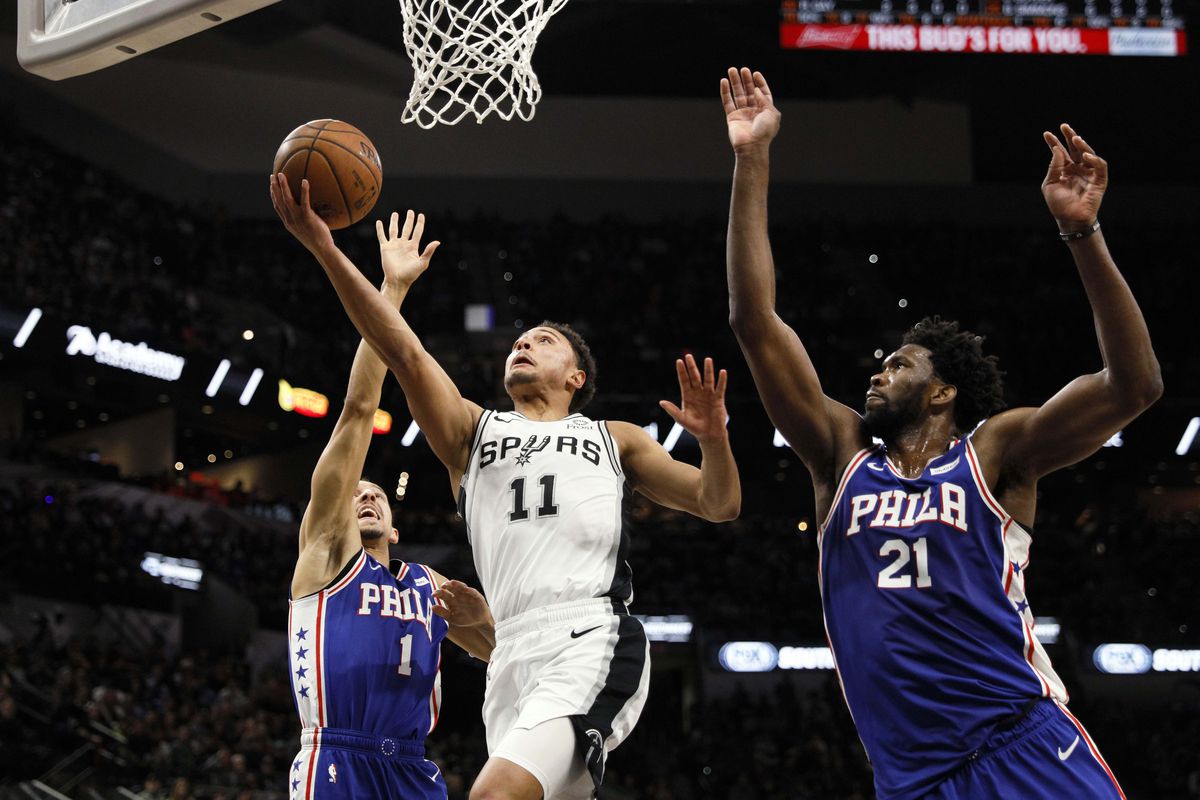 NBA: Philadelphia 76ers at San Antonio Spurs