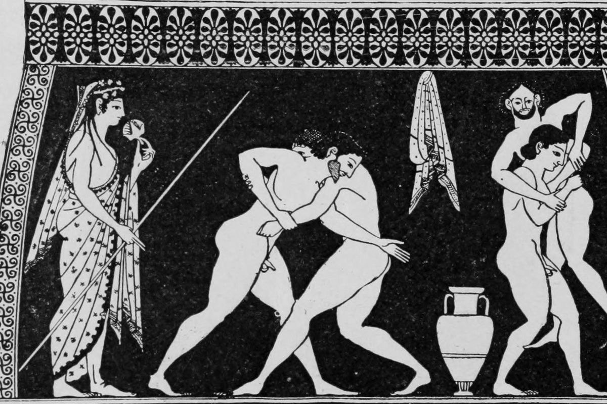 Ancient Greek Wrestlers