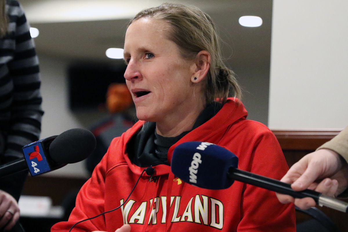 Maryland women’s lacrosse Cathy Reese media day