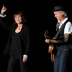 Pat Benatar and husband Neil Giraldo will perform at St. George's Tuacahn Amphitheater on March 16.