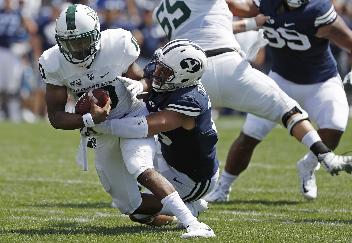 NCAA Football: Portland State at Brigham Young