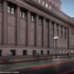 The existing southern face of Union Station | Riverside Investments and Development