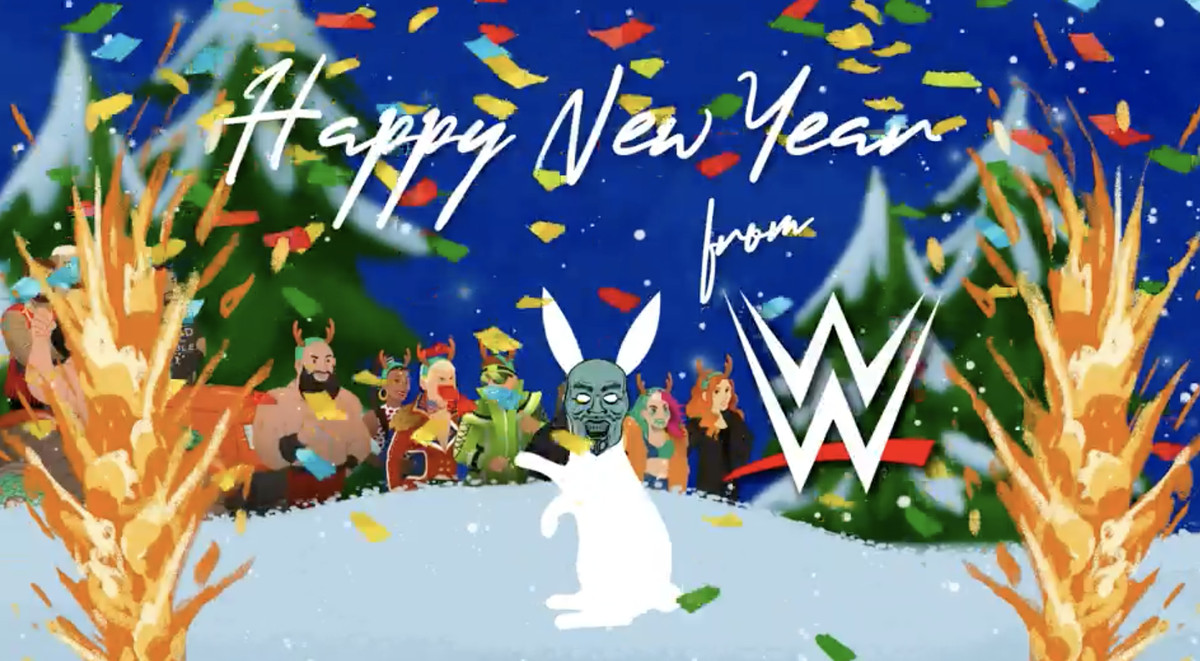 WWE's annual holiday video has a Bray Wyatt/White Rabbit easter egg -  Cageside Seats