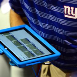 Tablets are now allowed on the sidelines.