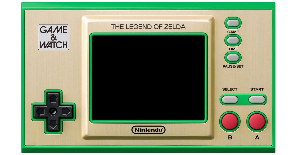 Nintendo’s new Game & Watch is the cutest way to play classic Zelda games – The Verge