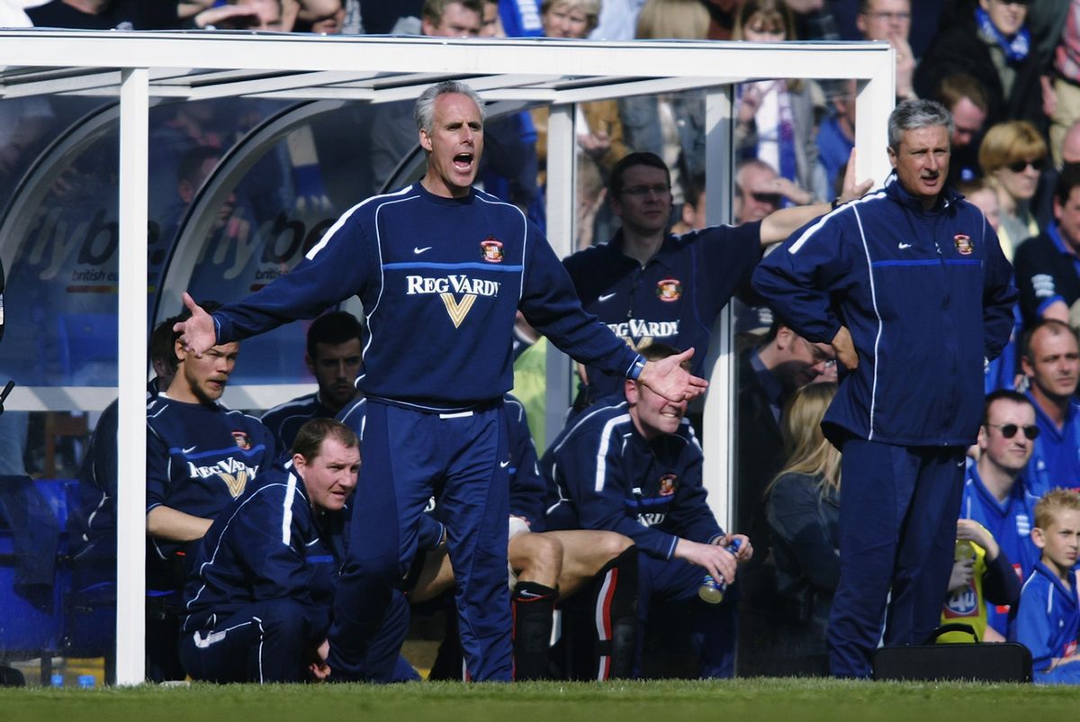 Sunderland manager Mick McCarthy loses his cool