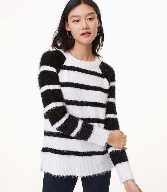 Monochrome Stripe Sweater