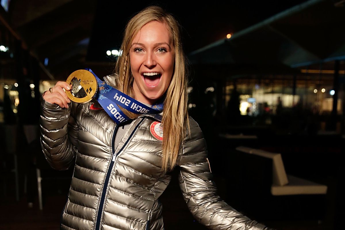 American snowboarder Jamie Anderson wins the gold in Sochi.