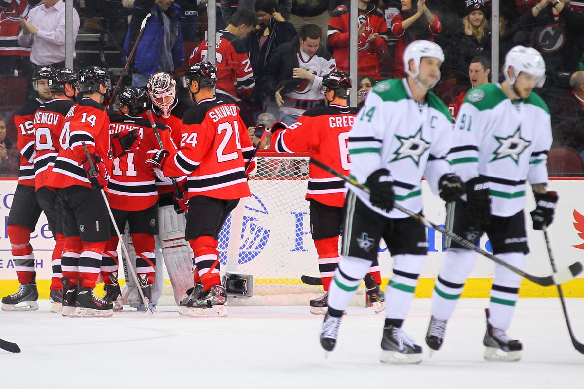 The last Devils-Stars game at the Rock went well.  The home team here won 1-0.  Will there be another win tonight?
