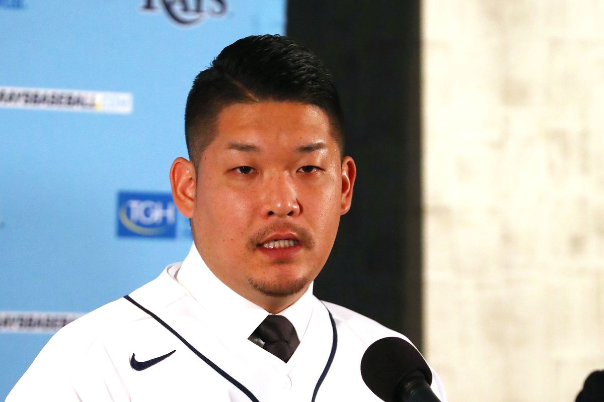 MLB: Tampa Bay Rays-Yoshitomo Tsutsugo Press Conference