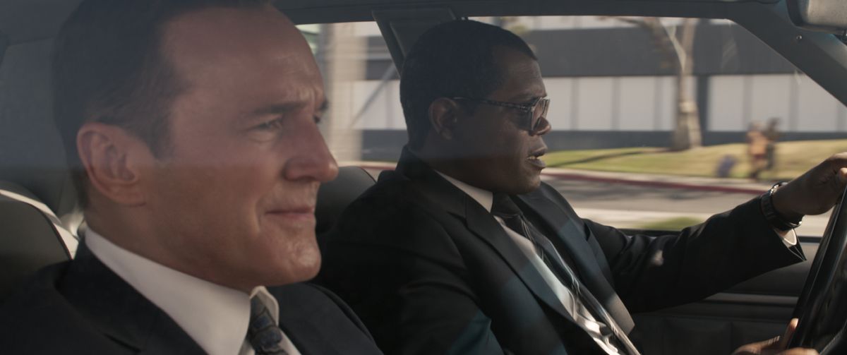 Coulson and Fury, on the road.