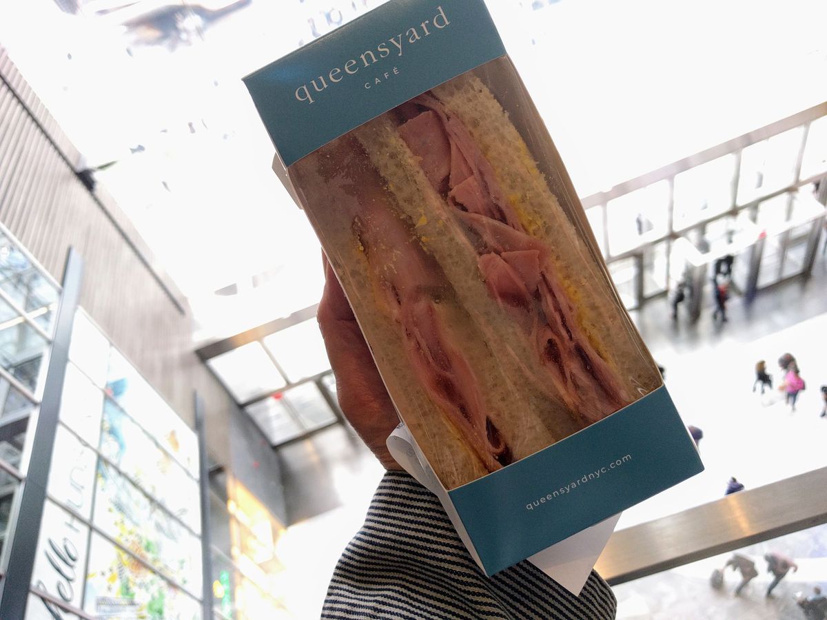 Queensyard ham sandwich