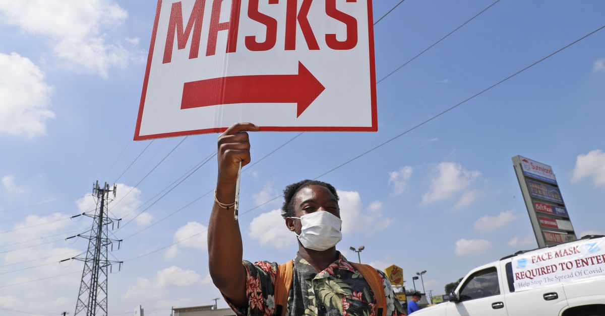 Are masks becoming political statements?