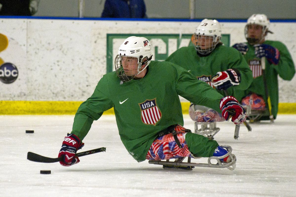 Declan Farmer is one of two Florida natives competing for Team USA in the World Sled Hockey Challenge in Bridgewater, N.S. 