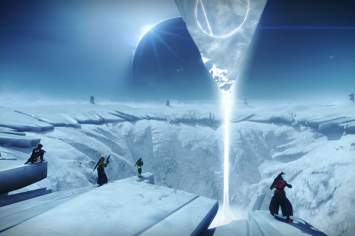Destiny 2 Season of the Drifter - Realm of the Nine launch pad in Reckoning