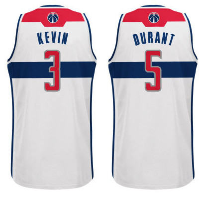 kevin durant wizards jersey