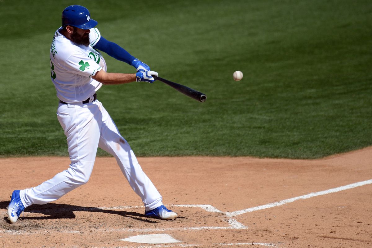 Scott Van Slyke homered in his rehab appearance on Satruday