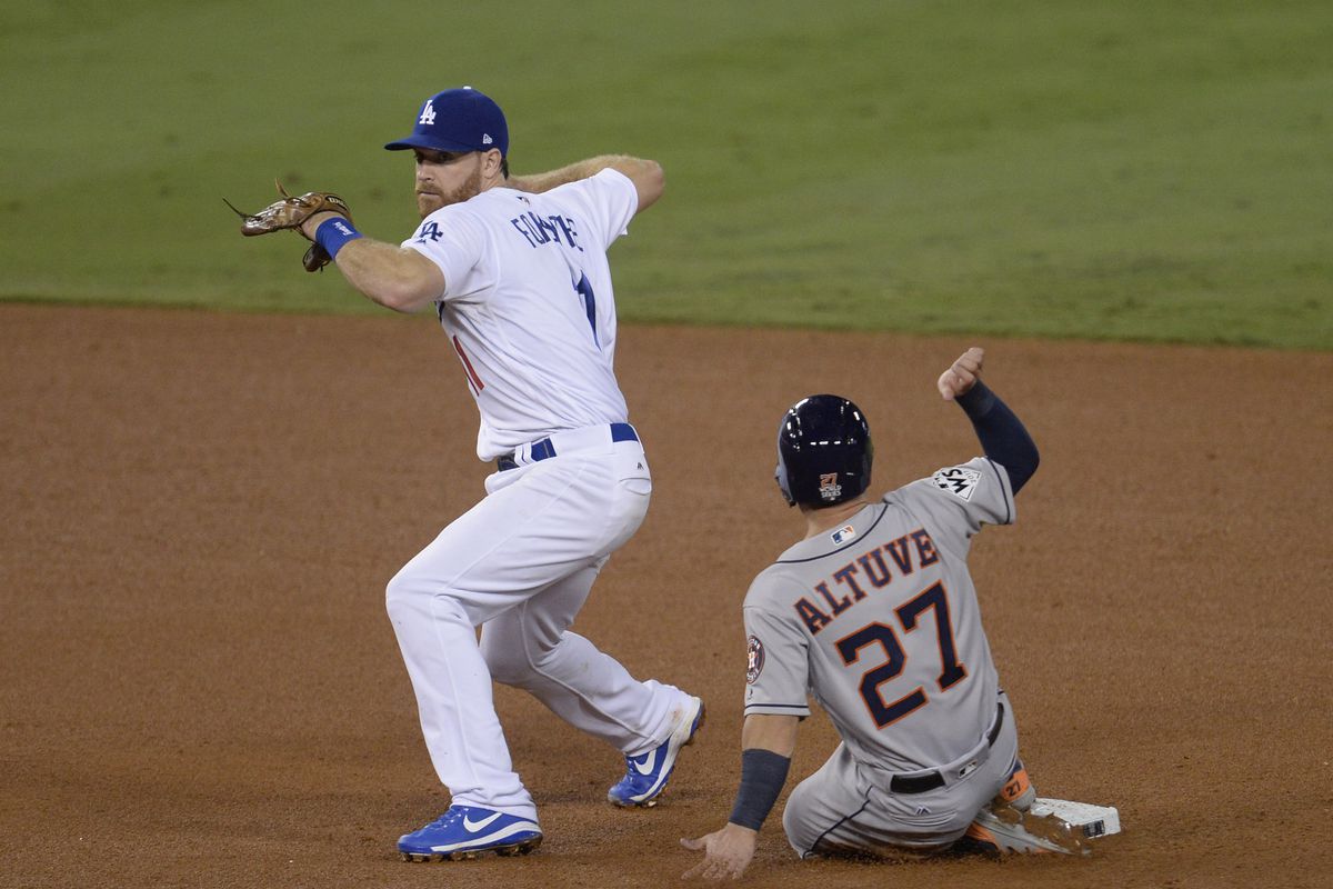 MLB: World Series-Houston Astros at Los Angeles Dodgers