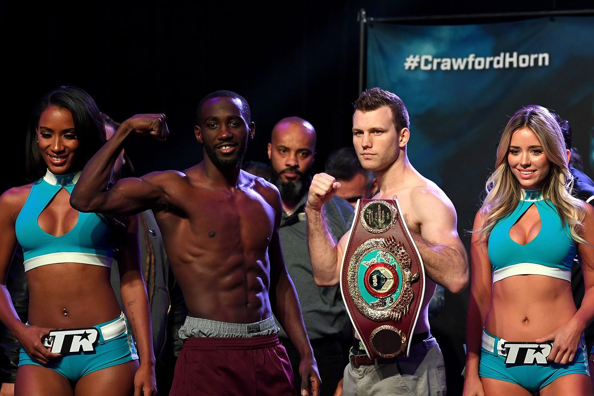 Terence Crawford v Jeff Horn Official Weigh In