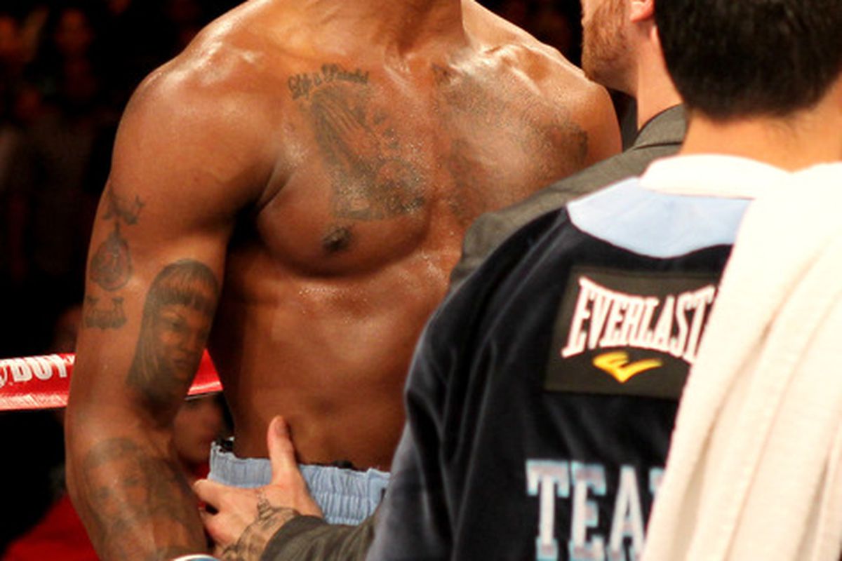 Chad Dawson was angry right after Saturday's fight, and he's still angry now. (Photo by Stephen Dunn/Getty Images)