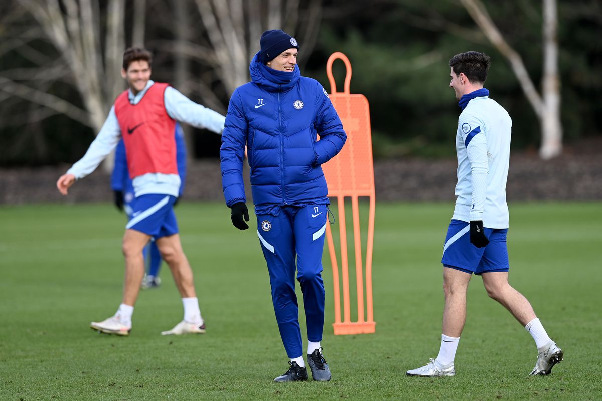 Chelsea Training Session &amp; Press Conference