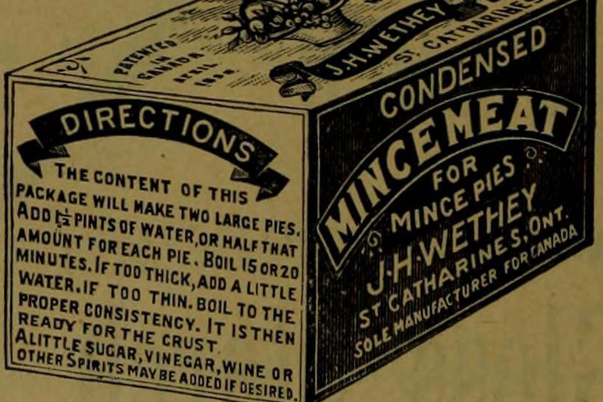 A volunteer scrounged up all the ingredients for mince pie in hopes of helping a sailor near death. (Wikimedia)