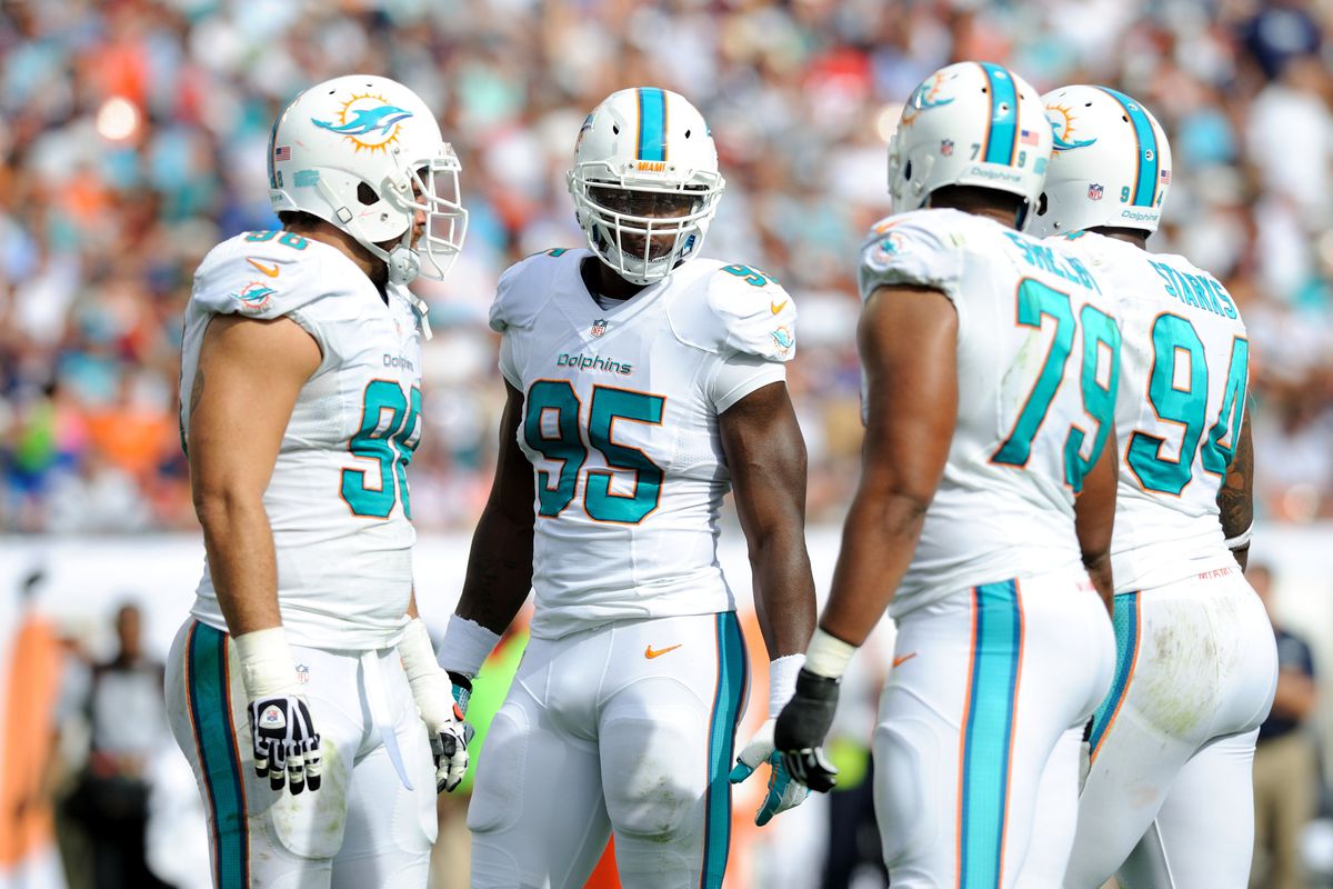 Miami Doplphins defensive end Dion Jordan (95) knows he has a lot of work to do over the offseason to get better for the 2014 season.