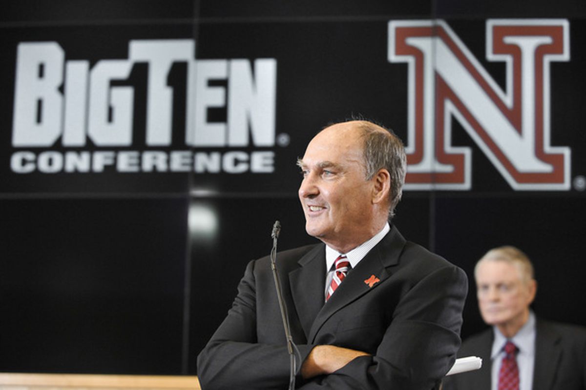 Big 10 commish Jim Delany knows what's up.  Does Steinbrecher?