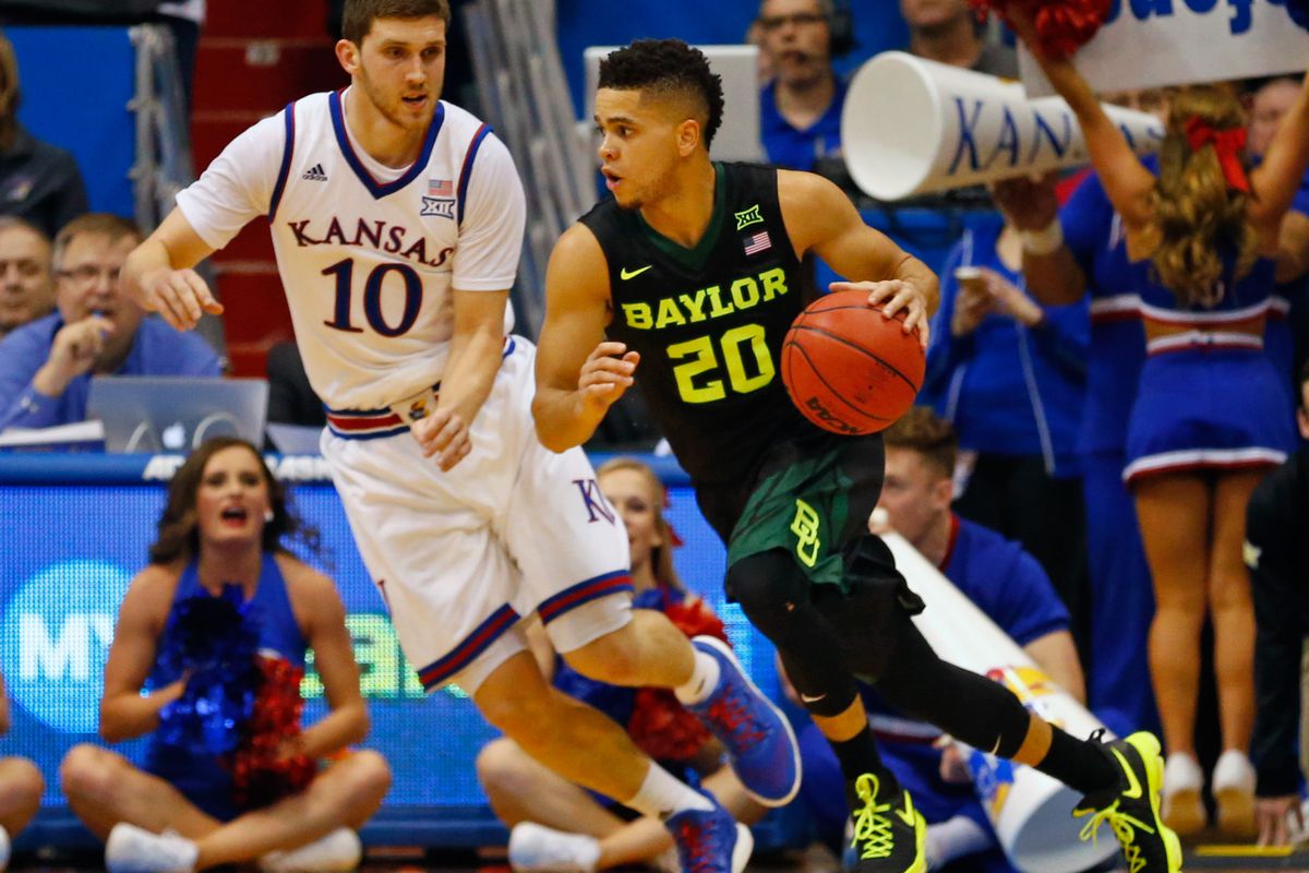 NCAA Basketball: Baylor at Kansas