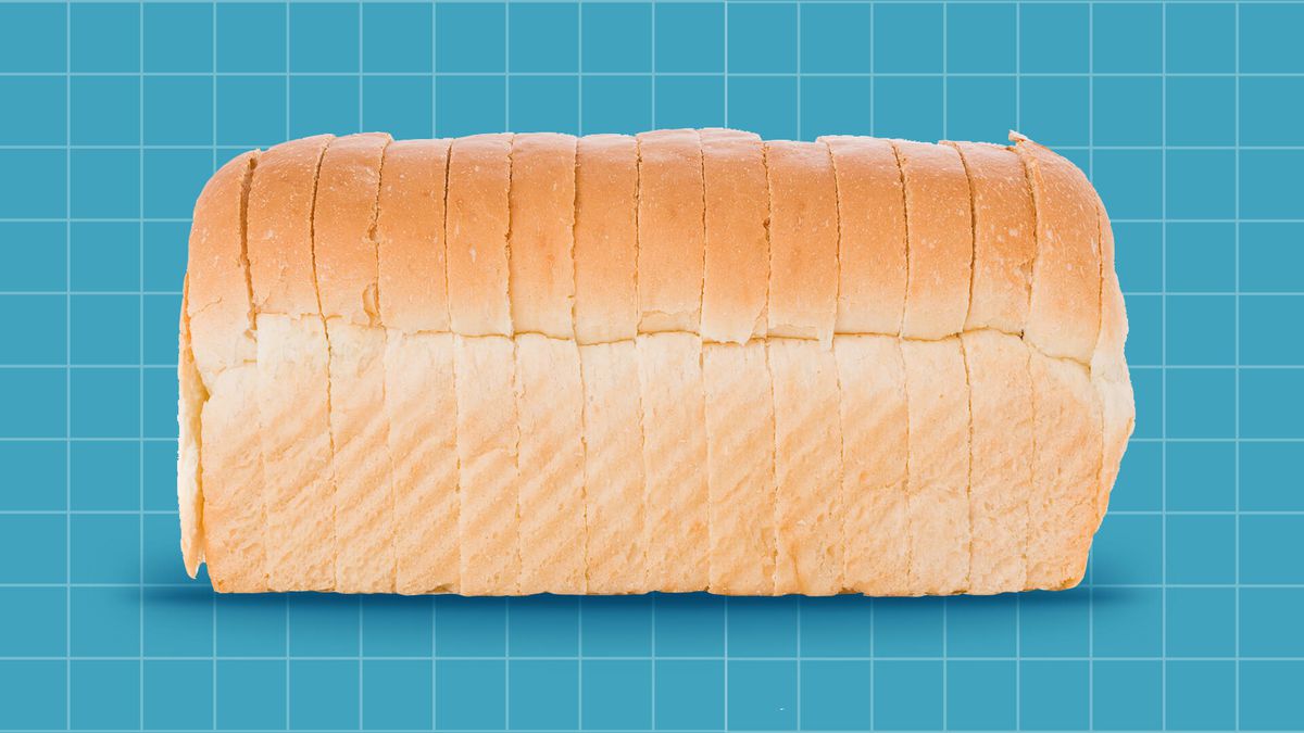 A loaf of sliced sandwich bread.