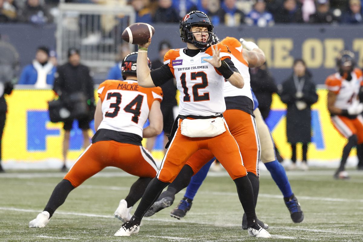 CFL: Canadian Football League Western Conference Final-BC Lions at Winnipeg Blue Bombers