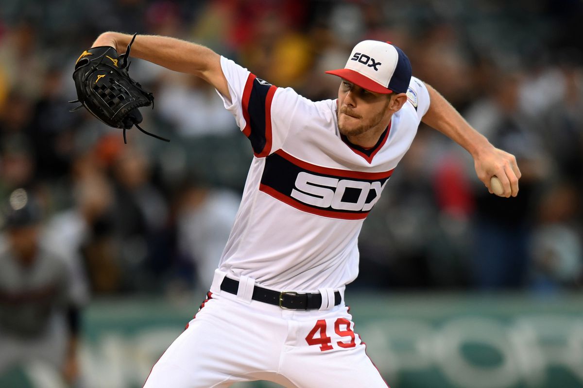 There may have been discount tag on Chris Sale, but strangely it's been cut off.