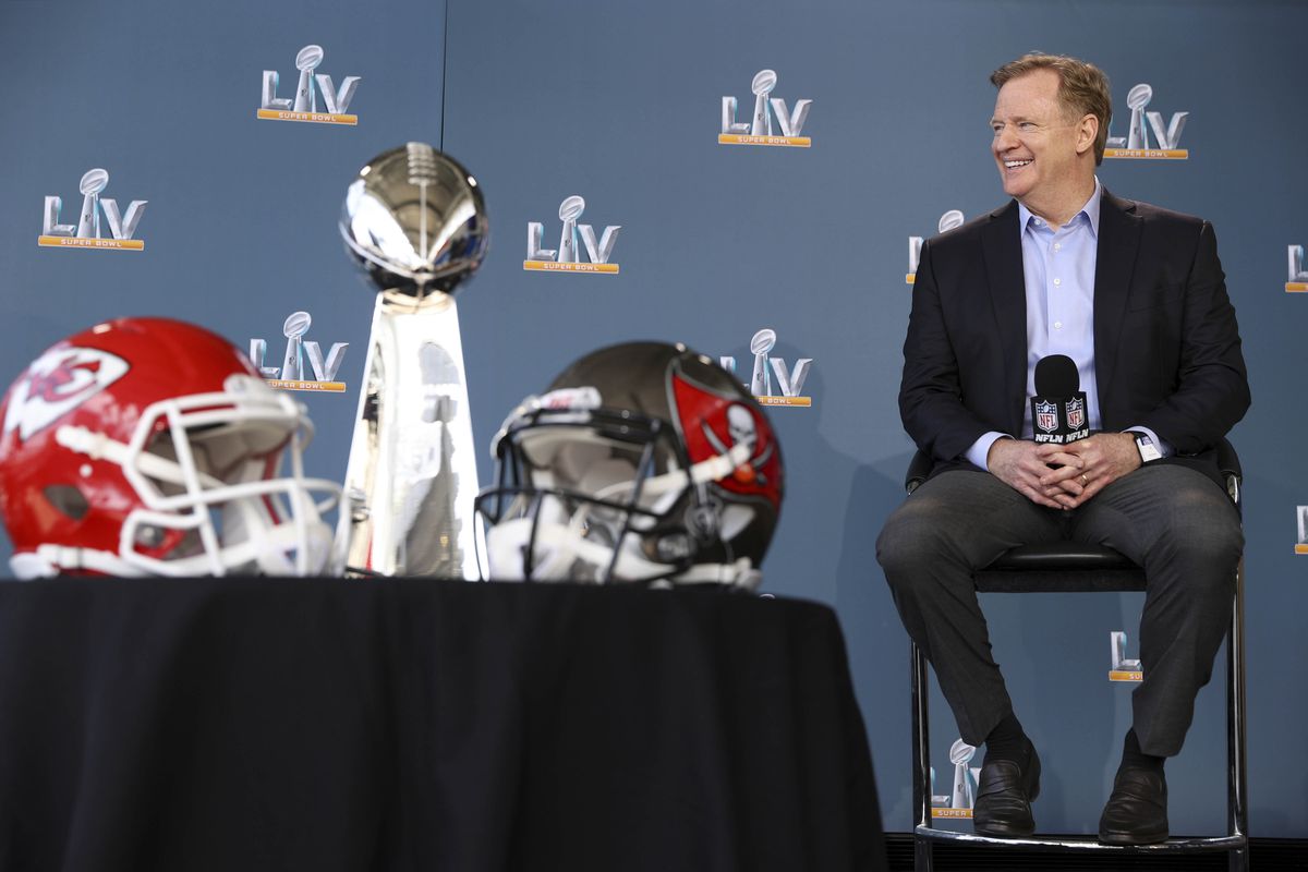 NFL: Super Bowl LV-Roger Goodell Press Conference