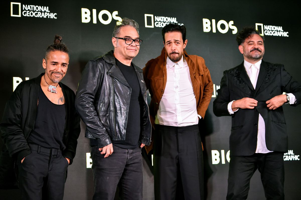 The members of Mexcan band Cafe Tacuba — Ruben Albarran (from left), Joselo Rangel, Emmanuel del Reala and Quique Rangel, pictured in 2019) headline Ruido Fest on Sunday night.