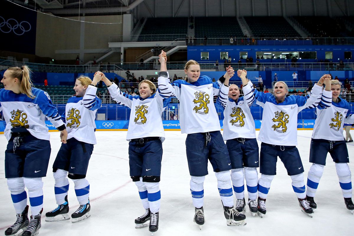 Olympics: Ice Hockey-Women Team Bronze medal match - FIN-OAR