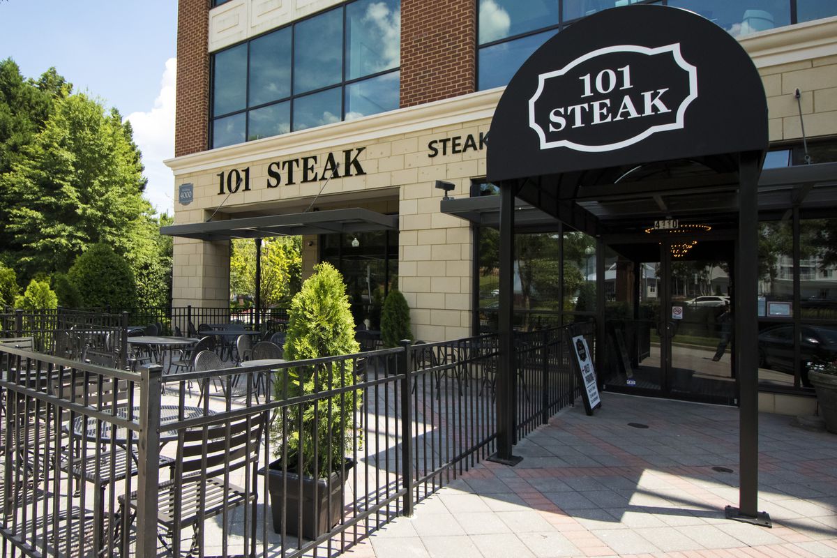 Exterior view of 101 Steak.