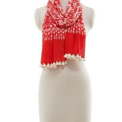 Ikat tassel scarf, <a href="http://shop.westonwear.com/index.php/just-in/13191486-r.html">$48</a>
